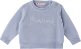 Thumbnail for your product : Marni Baby Blue Logo Sweater