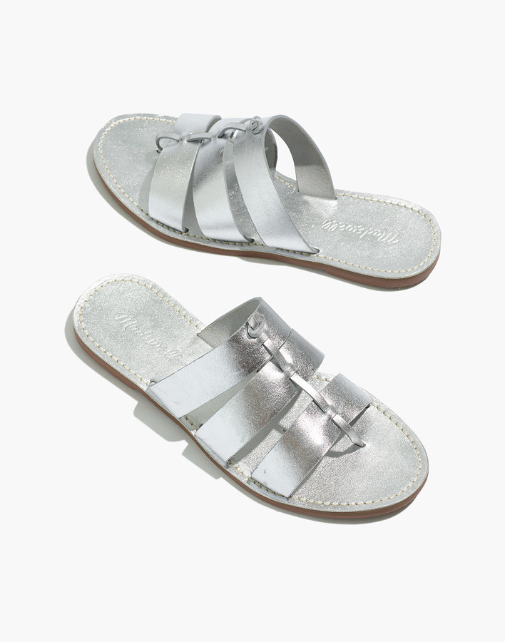 madewell knot slide sandal