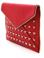 Thumbnail for your product : Rebecca Minkoff Star Stud Leo Clutch