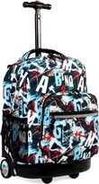 Thumbnail for your product : J World Sunrise 18" Rolling Backpack - : Wheeled, Gender Neutral, Water-Resistant, Fits 15" Laptop