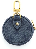 Thumbnail for your product : Louis Vuitton Round Bag Charm and Key Holder Monogram Denim