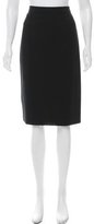 Thumbnail for your product : Saint Laurent Knee-Length Pencil Skirt