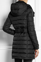 Thumbnail for your product : Burberry Shearling-trimmed quilted shell coat