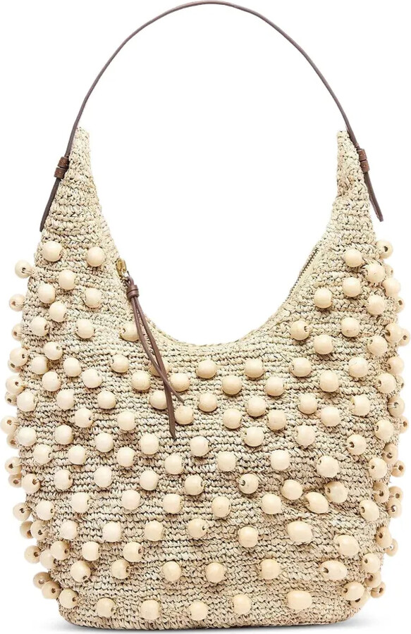 Poolside The Brighton beaded tote bag
