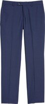 Thumbnail for your product : Ted Baker Jefferson Flat Front Solid Wool Dress Pants