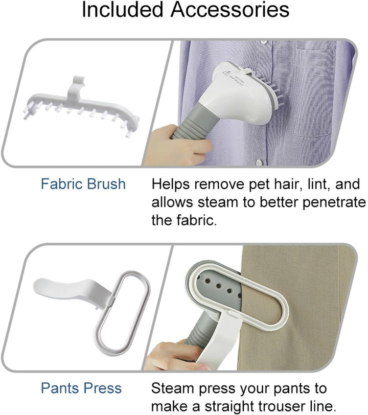 Salav Steamers SALAV XL08 Garment Steamer XL Water Tank & Woven Hose