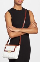 Thumbnail for your product : Brahmin 'Mimosa' Croc Embossed Leather Crossbody Bag