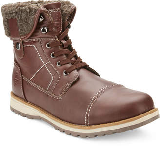 Reserved Footwear Men's Carswell Faux-Fur Lined Lace-Up Boots