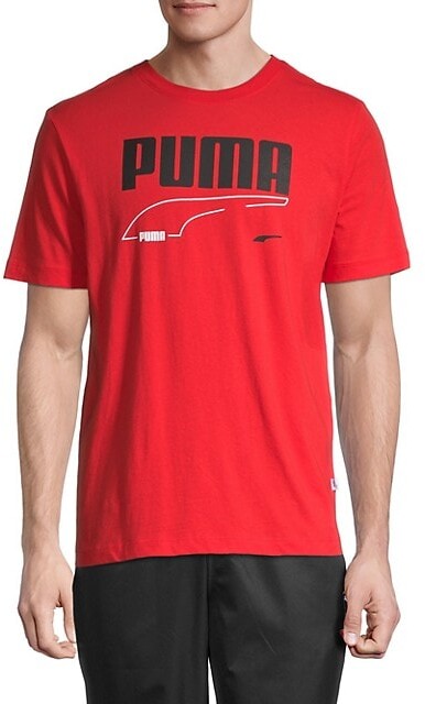 puma shirt red