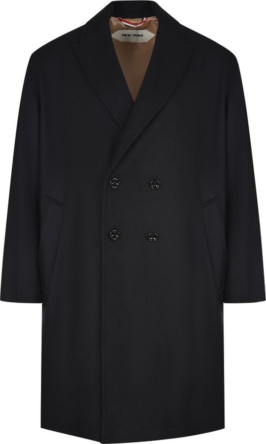 New York Resident Double-Breasted Coat