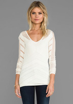 Thumbnail for your product : Catherine Malandrino Belle Pointelle Top
