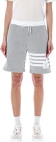 Mid Thigh Shorts In Seersucker 