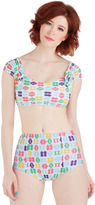 Thumbnail for your product : Lolli Swim Sweet on Sunshine Swimsuit Top in Waves