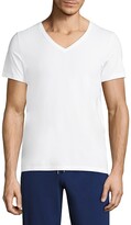 Thumbnail for your product : Hanro Cotton Superior Short Sleeve V-Neck Tee