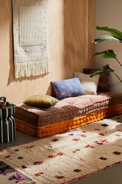 Urban Outfitters Rohini Velvet Daybed Cushion - ShopStyle