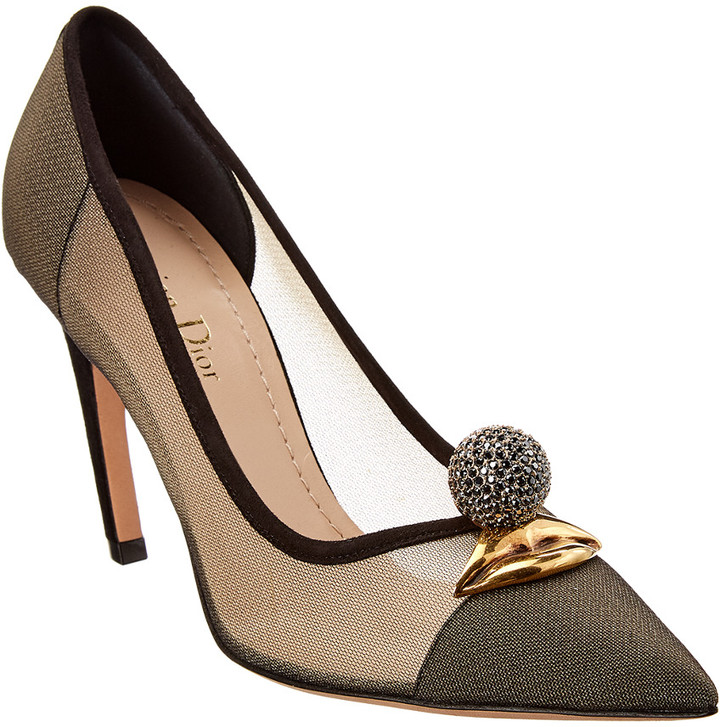 dior mesh heels