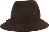 Thumbnail for your product : Albertus Swanepoel Women's Ayani Floppy Fur Felt Hat-Brown