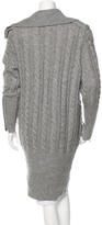 Thumbnail for your product : Thomas Wylde Cable Knit Wool Cardigan