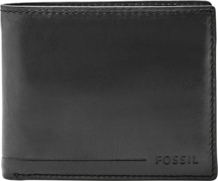 Fossil Men's Allen Leather RFID Passport Case ShopStyle Wallets