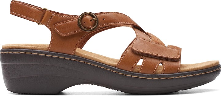 Clarks Women's Merliah Bonita Wedge Sandal ShopStyle