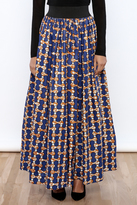 Thumbnail for your product : Cleo Printed Long Skirt