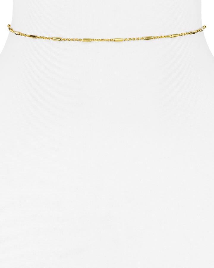Argentovivo Bar and Chain Choker Necklace, 12