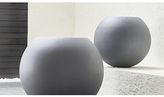 Thumbnail for your product : Crate & Barrel Grey Ball Planters