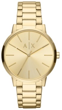 ax gold watch mens
