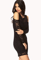 Thumbnail for your product : Forever 21 Floral Lace Bodycon Dress