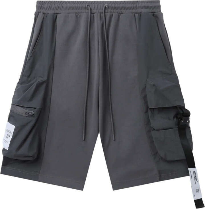 Musium Logo-Strap Cargo Pockets ShopStyle Shorts