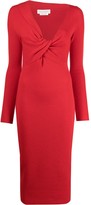 Thumbnail for your product : Alexander McQueen Twist Detail Knitted Dress