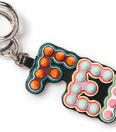 Thumbnail for your product : Fendi Fun Fair Appliqued Leather Keychain