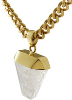 Thumbnail for your product : Cornelia Webb Gold-tone Quartz Necklace