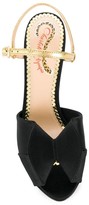 Thumbnail for your product : Charlotte Olympia Drew slingback sandals