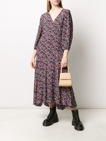 Thumbnail for your product : Essentiel Antwerp Flared Floral-Print Dress