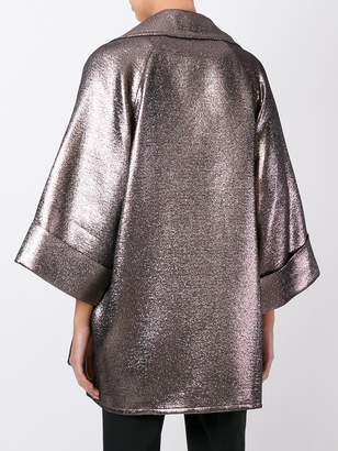 Gianluca Capannolo metallic 'Emma' coat