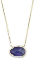 Thumbnail for your product : Meira T 14K Yellow Gold Small Tanzanite and Diamond Necklace, 16"