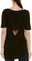 Thumbnail for your product : Heather V Back Silk Top