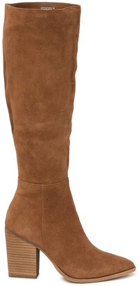 Steve madden letty suede knee high boot clearance