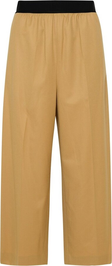 Cropped flared trousers - Woman