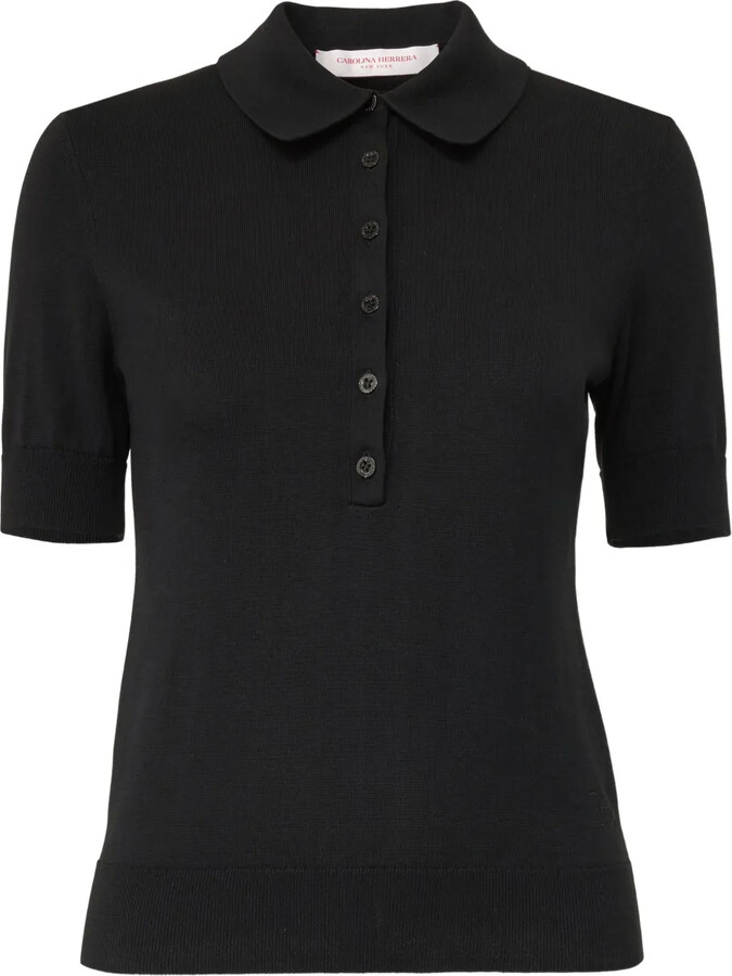 Carolina Herrera Short Sleeve Polo Shirt