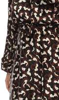 Thumbnail for your product : Saloni Printed Crepe Midi Dress