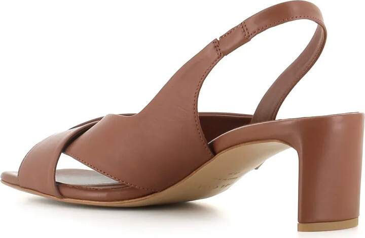 55mm Leather Sandals - Image 3