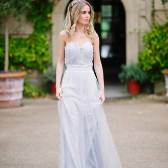 Matchimony Melody Tulle Full Length Bridesmaid Dress