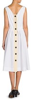 Thumbnail for your product : Marni Poplin Boatneck Fit-&-Flare Dress