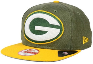 New Era Green Bay Packers Logo Grand 9FIFTY Snapback Cap