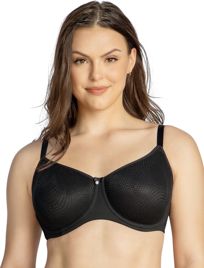 PARFAIT Adriana P5482 Women's Curvy and Full Bust Supportive Wire-Free Lace  Bra