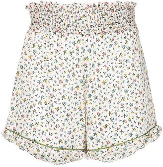 Morgan Lane Marta Confetti Floral print shorts