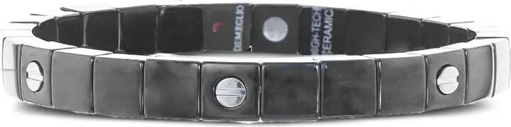 Roberto Demeglio 18K white gold and ceramic bracelet