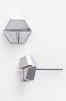 Thumbnail for your product : Tory Burch 'Geo' Hexagon Stud Earrings